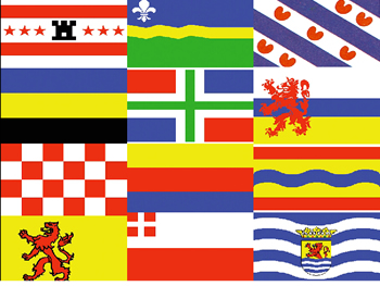 provincie vlaggen